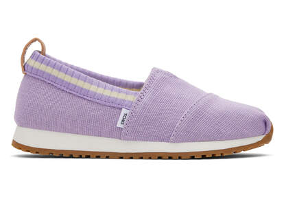 Youth Resident Purple Heritage Canvas Kids Sneaker